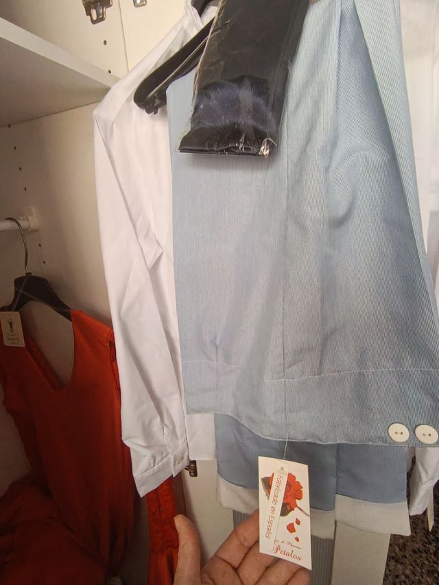 Traje flamenco niño talla 14