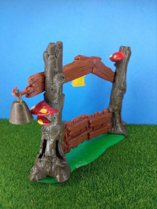 40620 cancello dei Puffi Puerta de los Pitufos