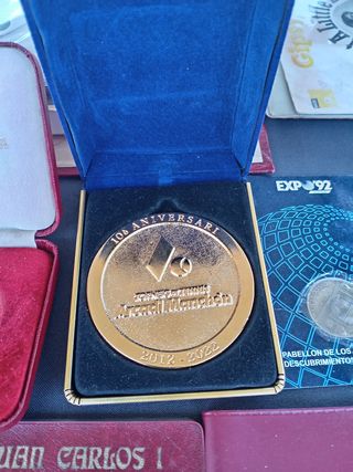 Medalla 10º Aniversario Tenis Arcadi Manchon