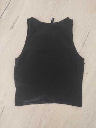 Top negro Stradivarius