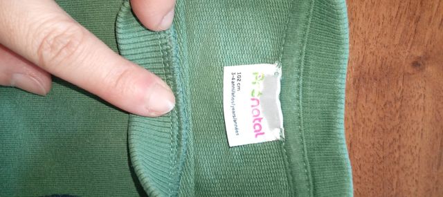 Felpa Prenatal bimbo 104 cm