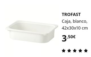 Estantería TROFAST IKEA con 6 cajones
