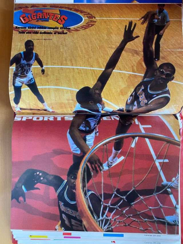 EXTRAORDINARIA COLECCIÓN
GIGANTES DEL BASKET 1988