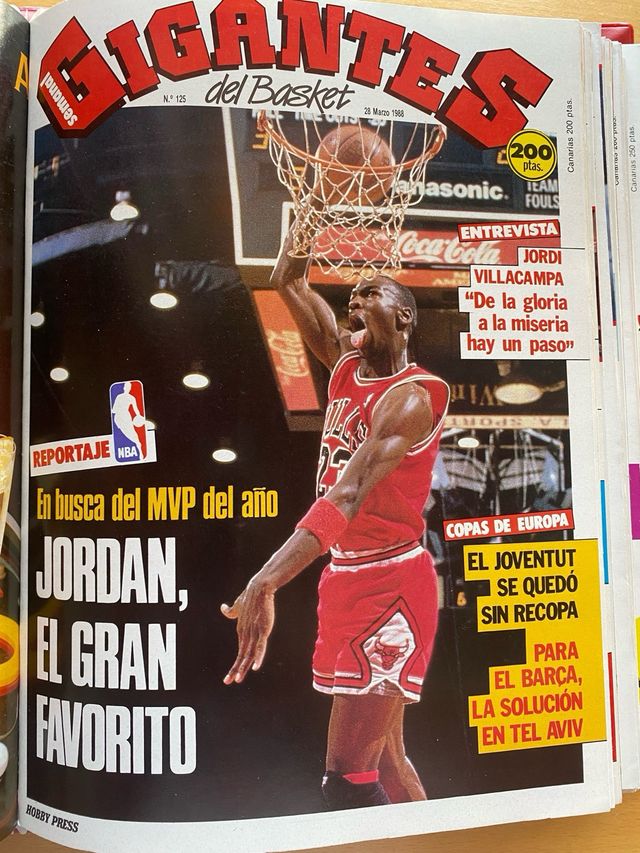 EXTRAORDINARIA COLECCIÓN
GIGANTES DEL BASKET 1988