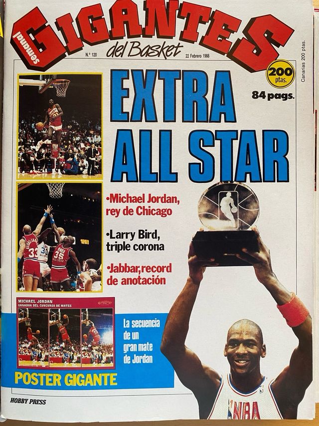 EXTRAORDINARIA COLECCIÓN
GIGANTES DEL BASKET 1988