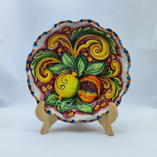 Centrotavola Ceramica Caltagirone 23*5cm
