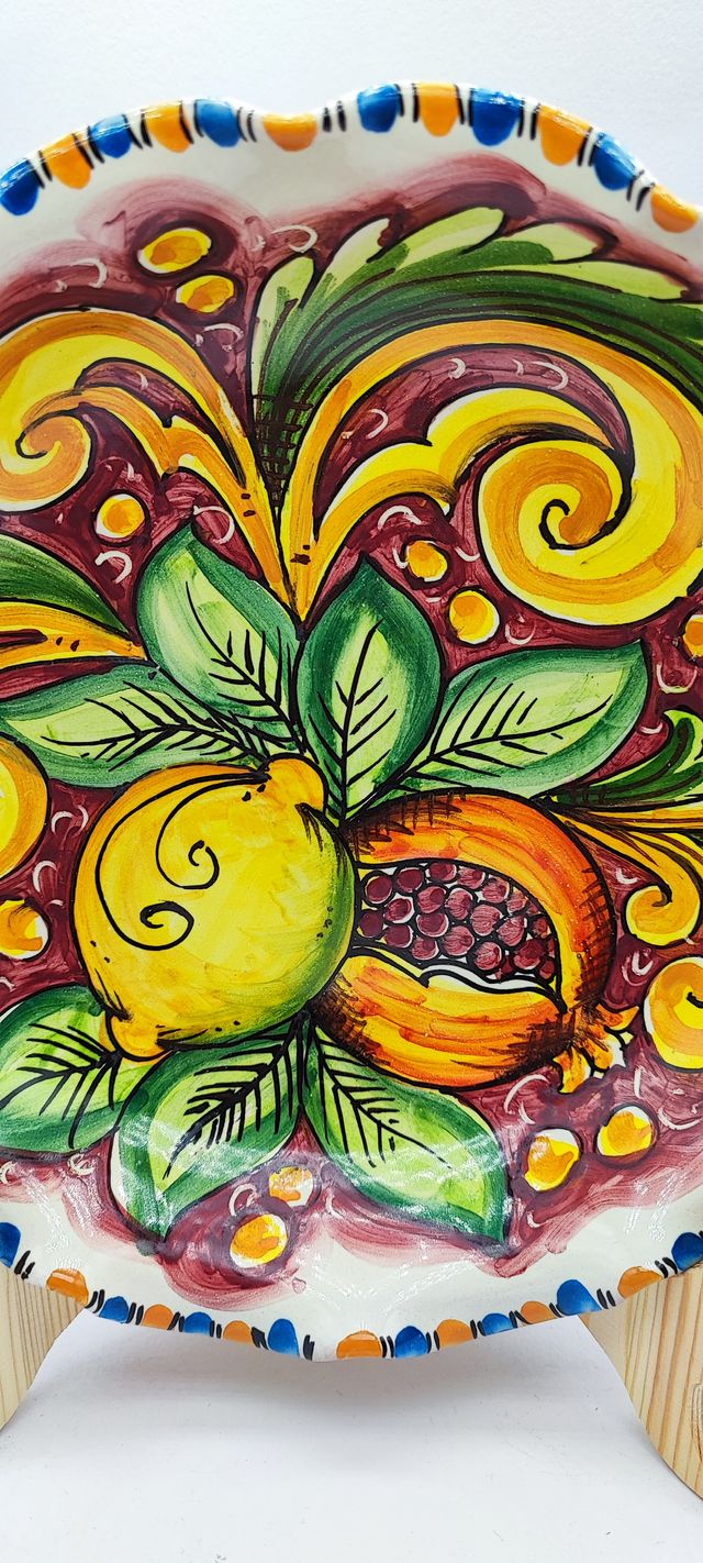 Centrotavola Ceramica Caltagirone 23*5cm