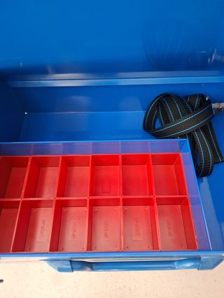 Valigia Attrezzi Metallo Blu