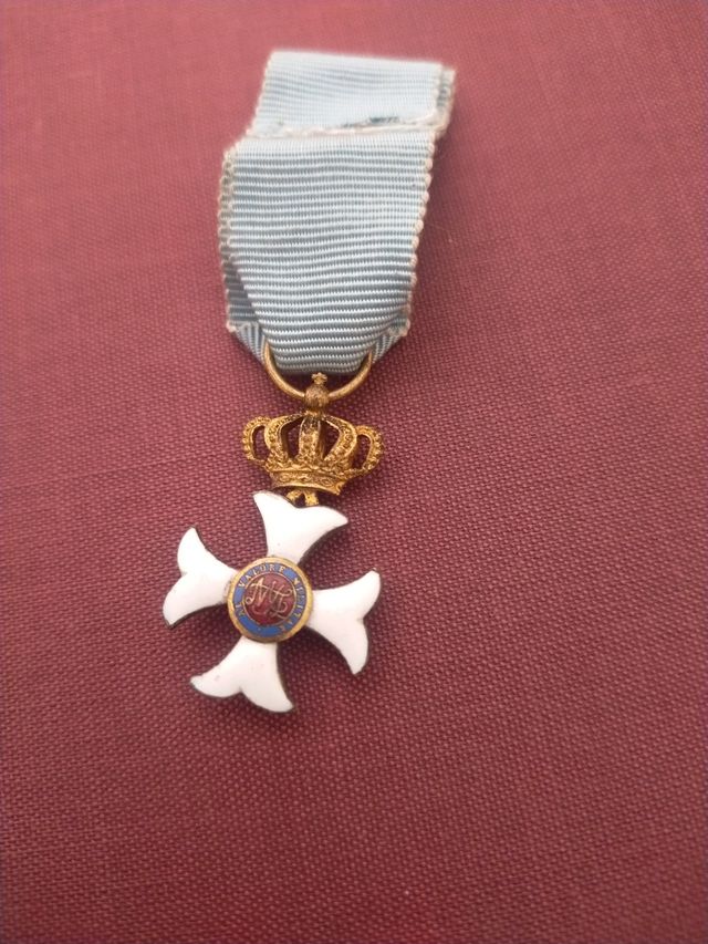 Medalla miniatura Princesa María Isabel Luisa