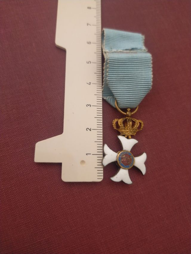 Medalla miniatura Princesa María Isabel Luisa