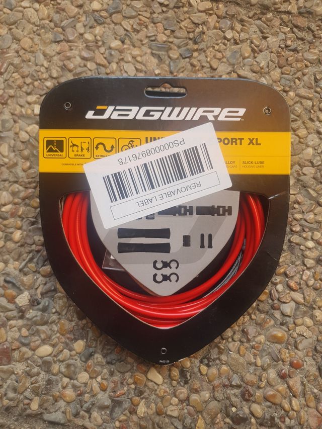 ❤️ Cables Bicicleta Rojos Jagwire Sport XL (2 uds)