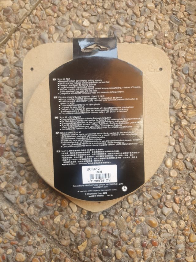 ❤️ Cables Bicicleta Rojos Jagwire Sport XL (2 uds)