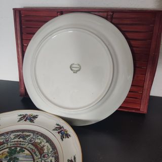 PLATOS VINTAGE PORCELANA BIDASOA