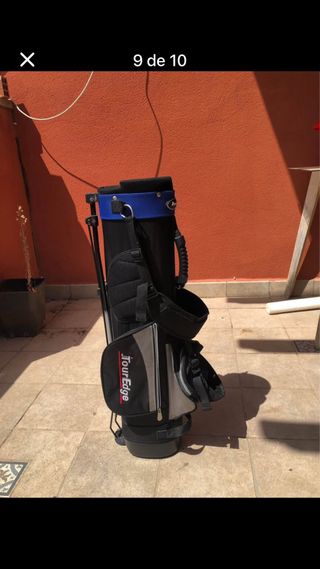 Bolsa golf + 10 palos seminuevos