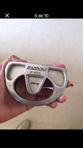 Bolsa golf + 10 palos seminuevos