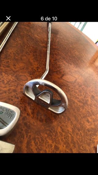 Bolsa golf + 10 palos seminuevos