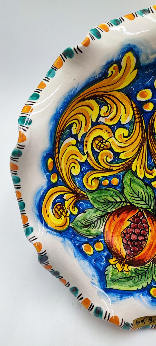 Centrotavola Caltagirone Ceramica