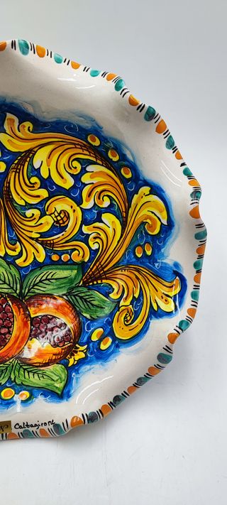 Centrotavola Caltagirone Ceramica
