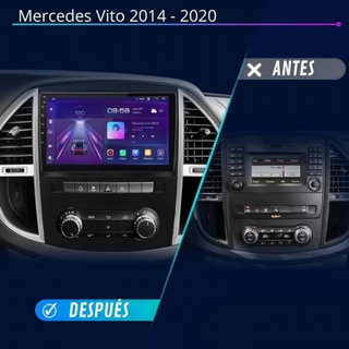 Radio Android Auto Carplay Mercedes Vito W447 201
