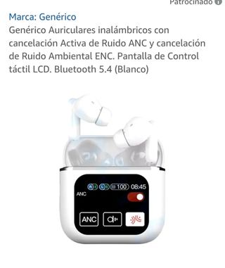 Auriculares precintados