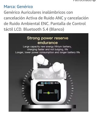 Auriculares precintados