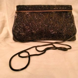 Clutch vintage nera - elegante