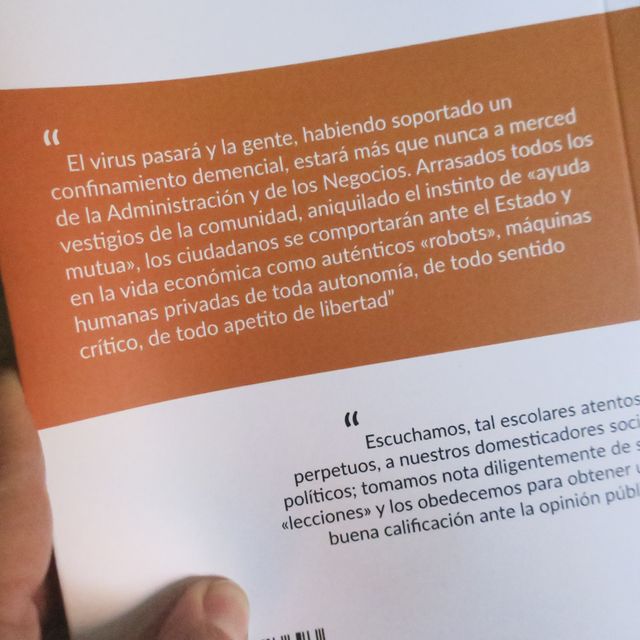 La forja del ciudadano robot: Virus, capitalism...