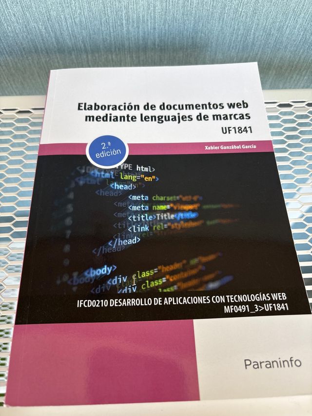 Elaboración de documentos web mediante lenguaje...