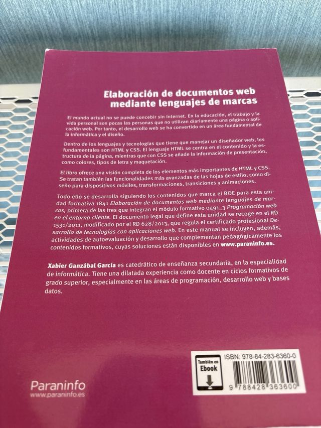 Elaboración de documentos web mediante lenguaje...