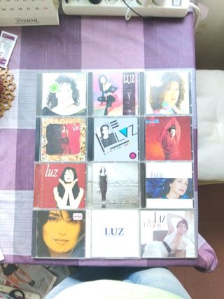 Lote de 12 CDs Luz Casal