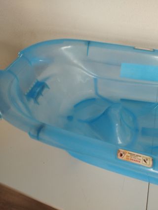 Bañera bebé azul