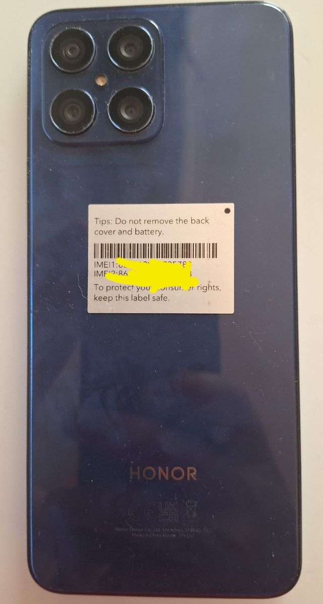 Honor X8 Azul 128GB - Como Nuevo