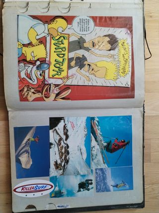 Vieja carpeta de los años 80s y 90s