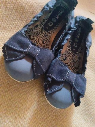 Bailarinas Geox azules mujer - talla 37