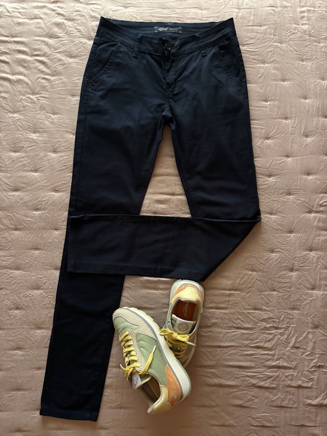 Pantalón Chino Azul Marino