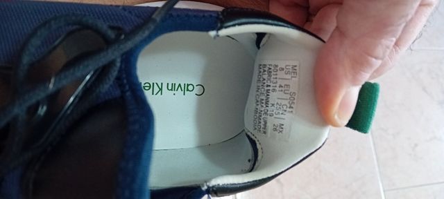 Scarpe Calvin Klein blu numero 41