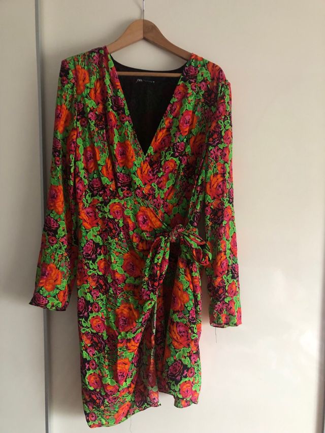 Vestido Zara flores verano
