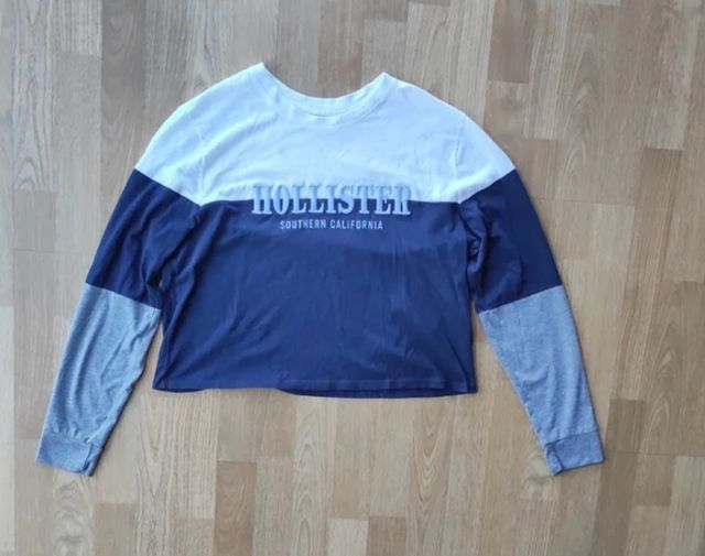 Camiseta Hollister manga larga