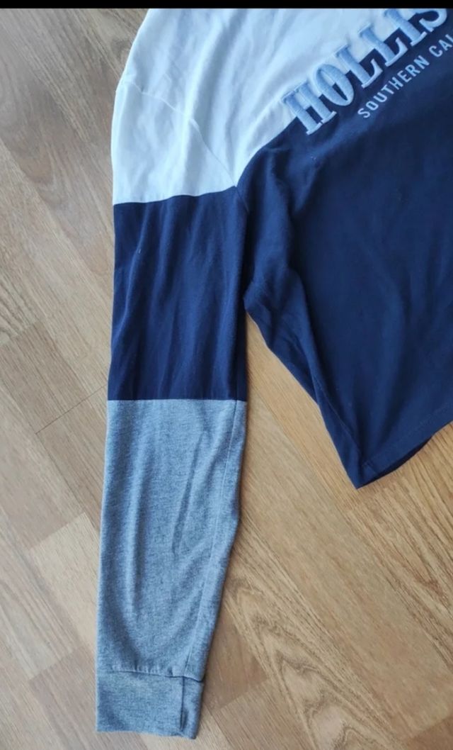 Camiseta Hollister manga larga