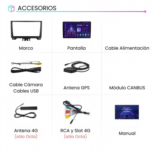 Radio Android Auto Carplay Hyundai i40 2012-2016