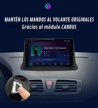 Radio Android Auto Carplay Renault Megane 3 Fluen