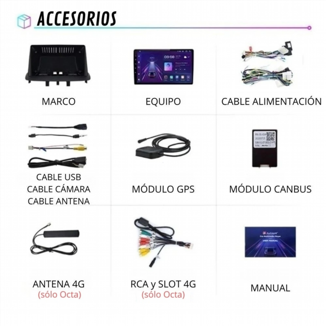 Radio Android Auto Carplay Renault Megane 3 Fluen