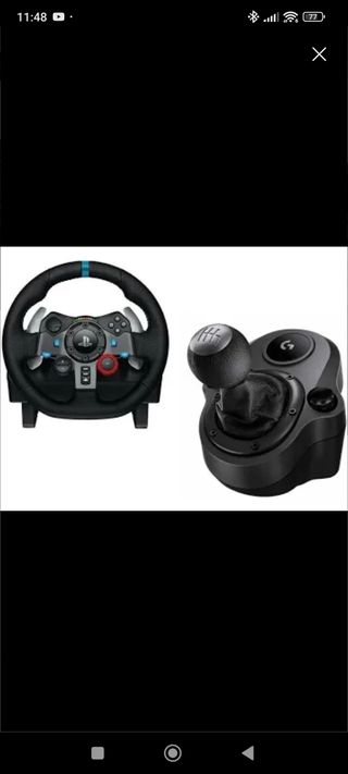 Logitech G29 + Palanca - PS4/PS5
+ Juego.