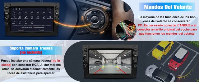 Pantalla Android 13 Renault Megane 7"