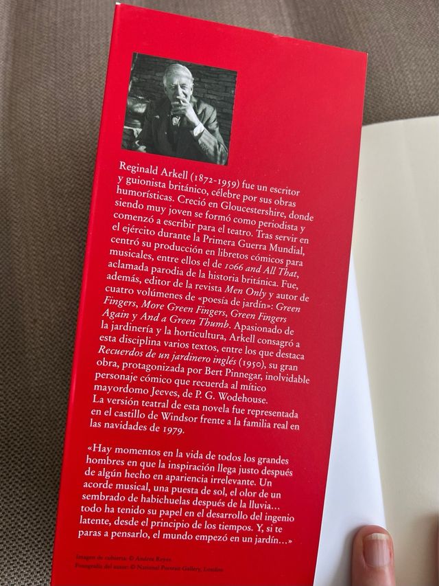 Recuerdos de un jardinero inglés (Largo recorri...