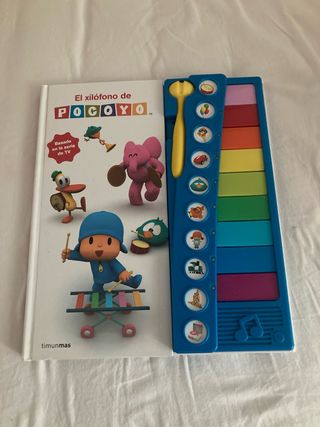 Xilófono Pocoyó - Libro musical