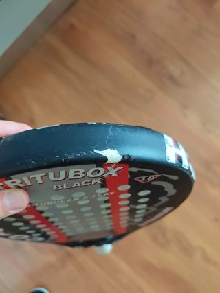 Pala pádel Tritubox Coach Black