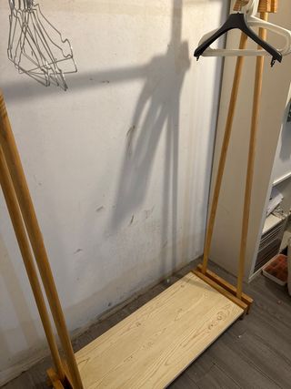 Burro madera maciza hecho a mano