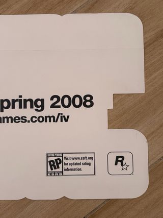 Pegatina GTA IV - Grand Theft Auto IV PS3