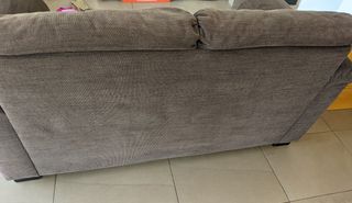 Sofá 2 plazas Ikea Tidafor marrón